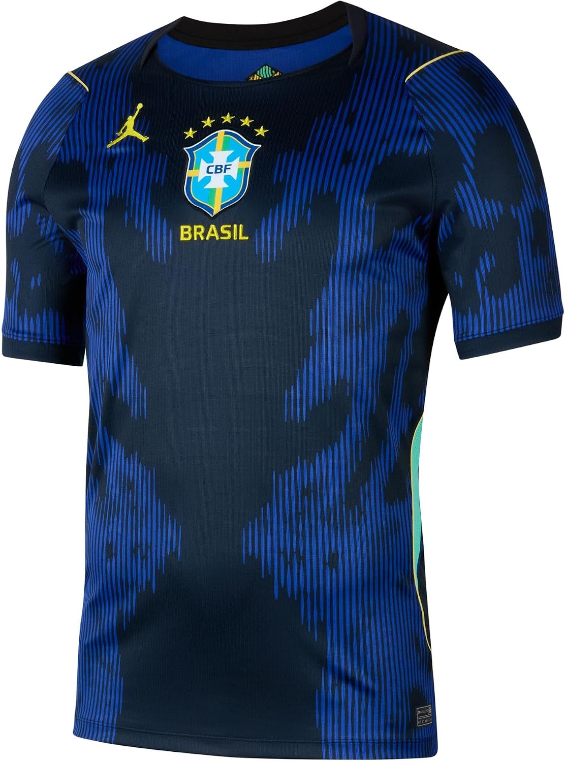 Camisa Brasil Jordan II 2026/27 Nike Torcedor Pro Masculina - Azul
