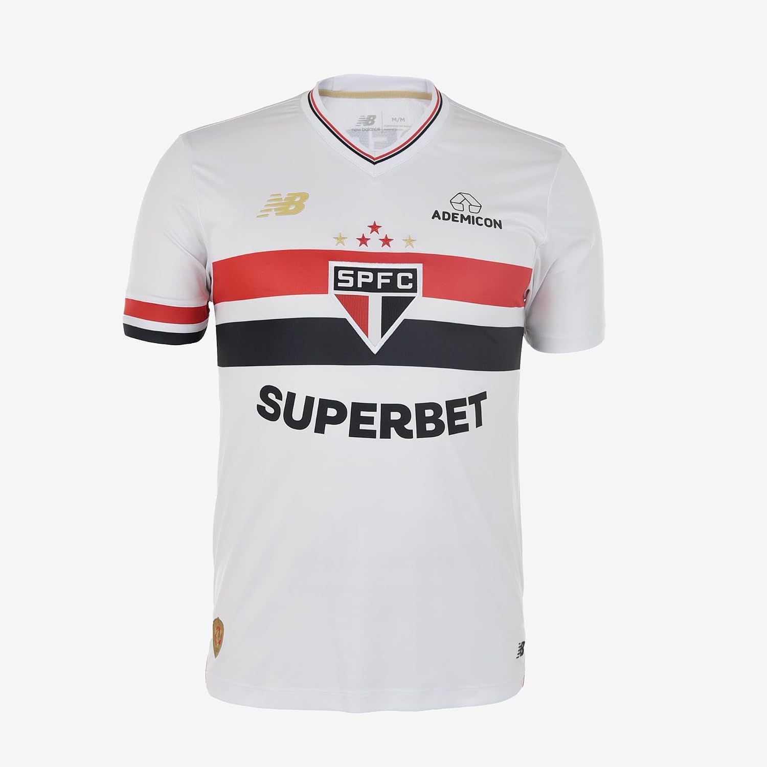 Camisa Masculina NB Torcedor Home SPFC 2025 C/P, Masculino