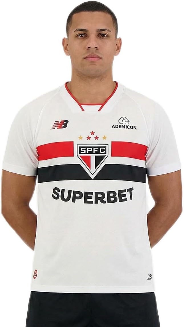 Camisa Masculina New Balance Home Torcedor SPFC 2026