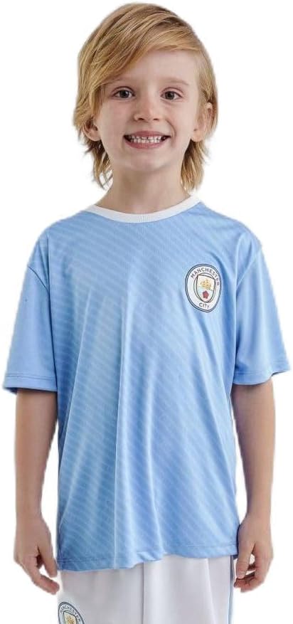 Camiseta Manchester City Braziline Unissex Azul Citizens - Produto Oficial Licenciado