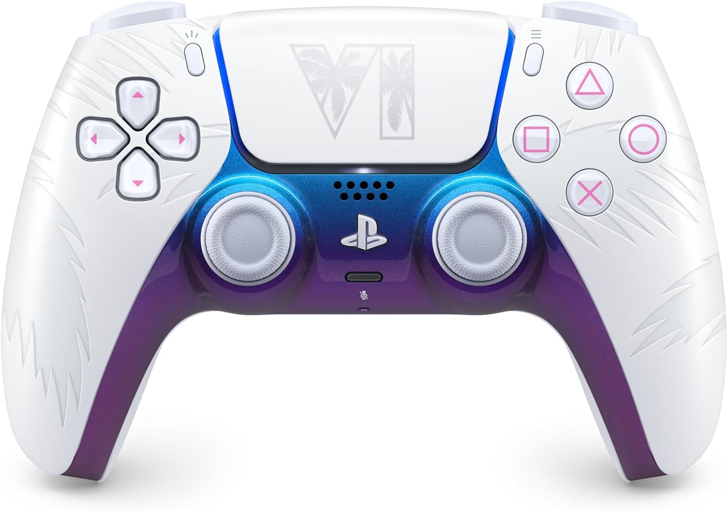 Controle sem fio DualSense® branco – Edição limitada do Grand Theft Auto VI