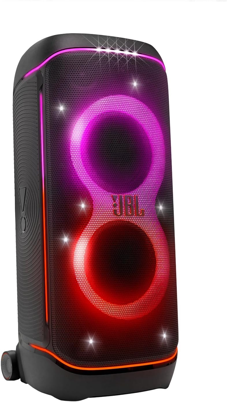 JBL, Caixa de Som, PartyBox 720, 800W RMS, Luzes, IPX4, com Rodas