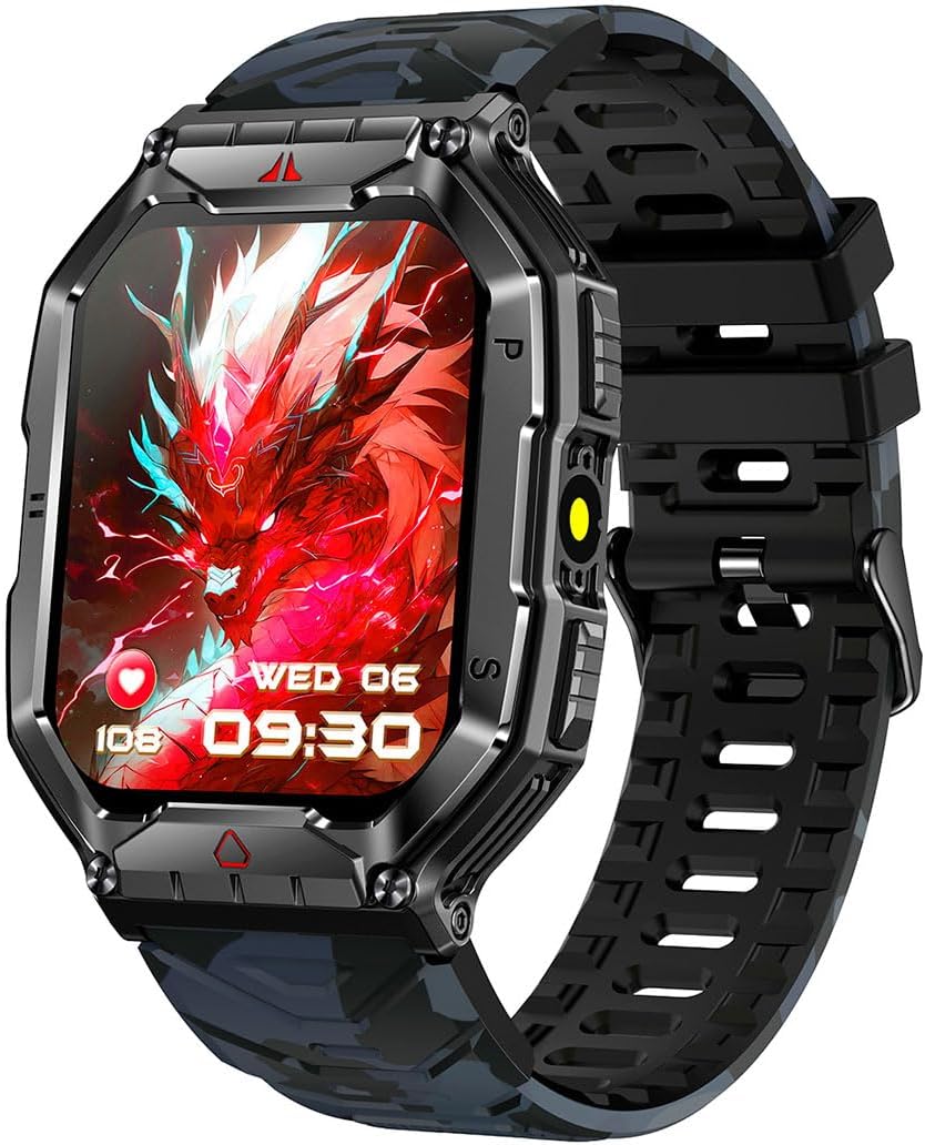 Smartwatch Haiz My Watch Sport Pro IP66 Tela Amoled 2.1" (Camuflado)
