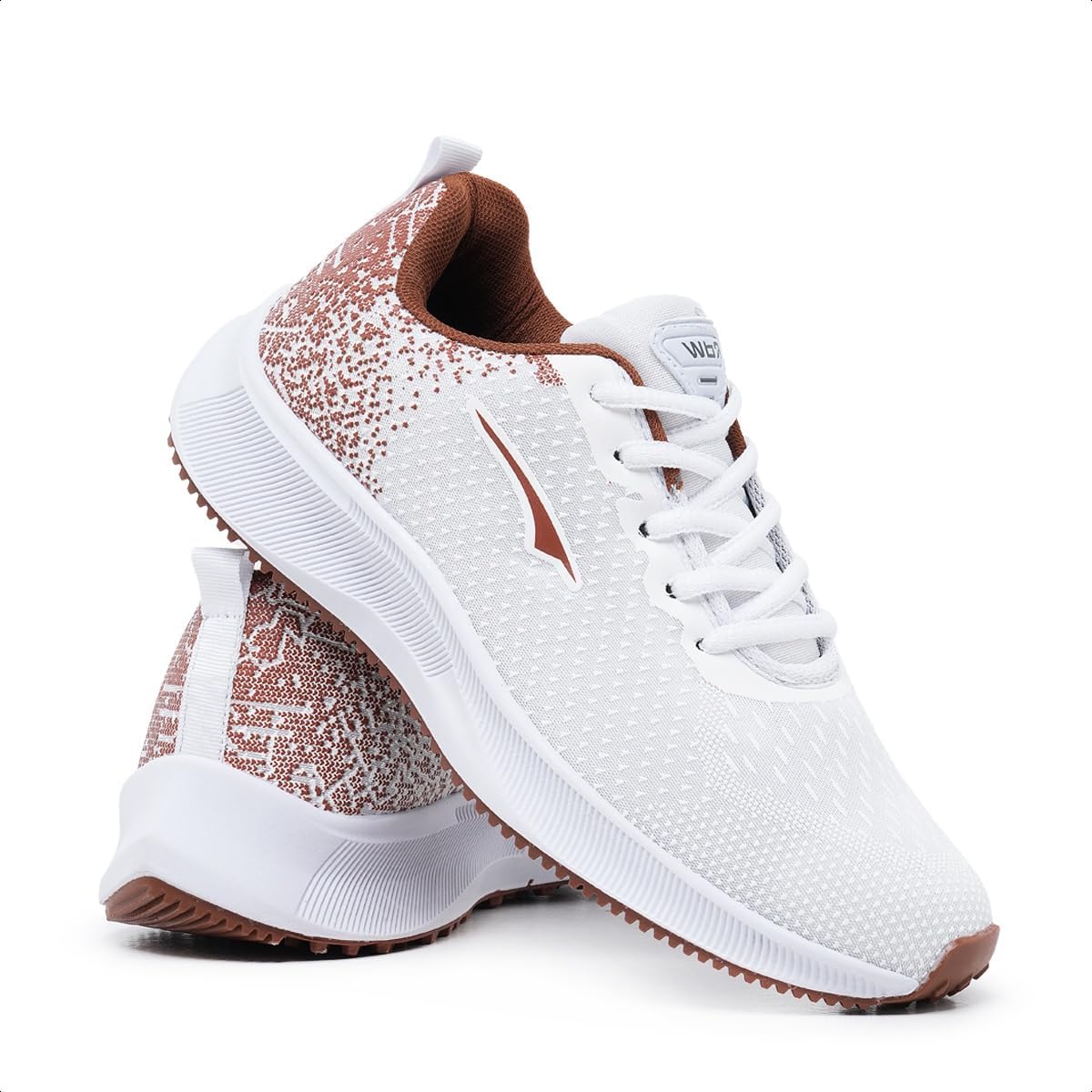 Tênis Feminino de Academia Caminhada Treino Corrida Leve Confortável Esportivo Branco